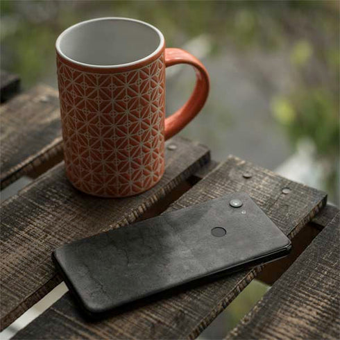 Dark Iron Grey Concrete Google Pixel 3a XL Skin